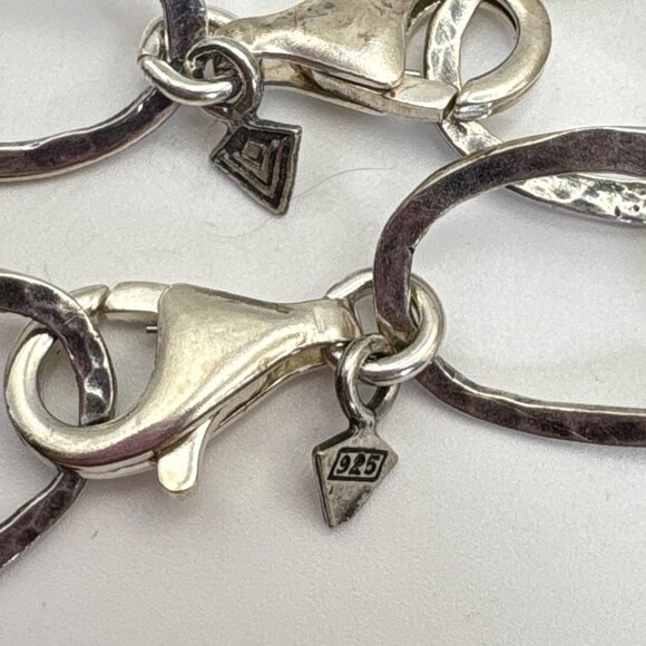 VTG Silpada Sterling Silver 925 Oval Link Chain Necklace Size 19.5'' Length - Picture 6 of 9